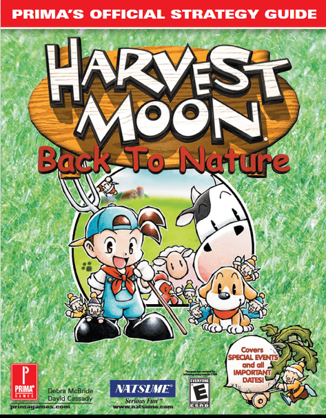 Screenshot 2023 09 06 at 14 33 41 Harvest Moon Cover.qxd harvest moon back to nature prima official.pdf آموزشی