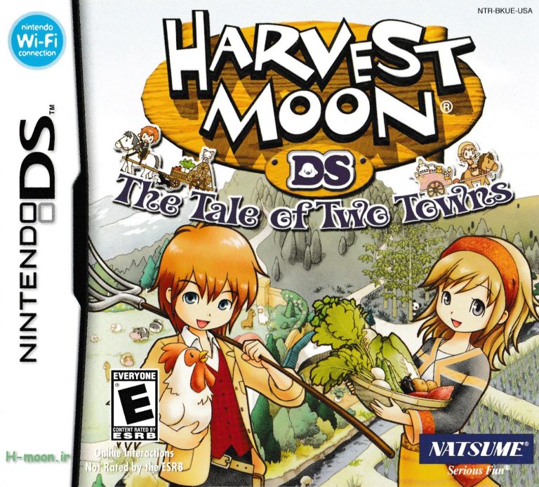 دانلود بازی Harvest Moon The Tale of Two Towns برای کنسول DS – به همراه 2 شبیه ساز